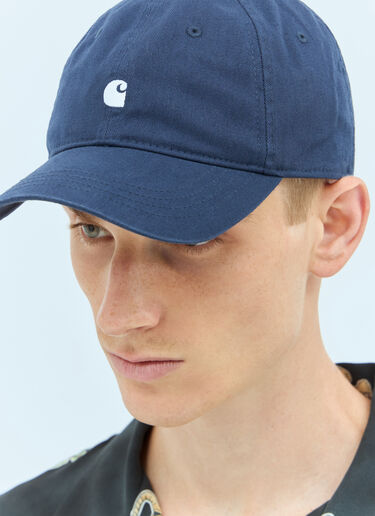 LN-CC® - Carhartt WIP: Madison Logo Baseball Cap - Navy Carhartt WIP Madison Logo Baseball Cap Navy wip0157004