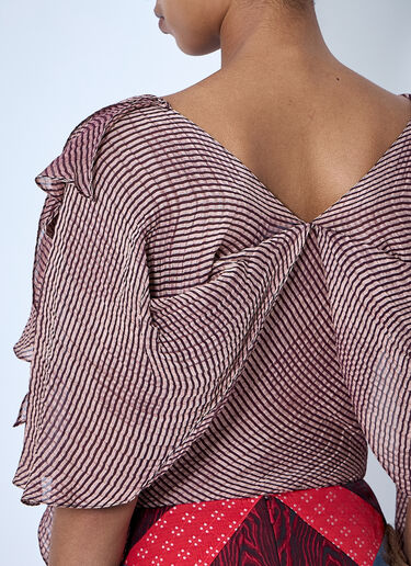 Kiko Kostadinov Plexus Blouse 粉色 kko0264005
