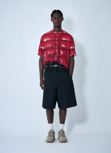 Moncler x A$AP ROCKY 徽标图案印花 T 恤 红色 map0162009