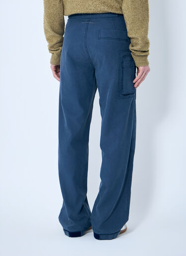 MM6 Maison Margiela Lightweight Cargo Pants Blue mmm0159008