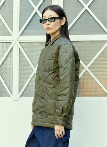 Sky High Farm Workwear キルティングオーバーシャツ グリーン skh0354004