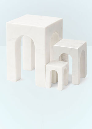 Gejst Arkis Bookend Trio White wps0691340