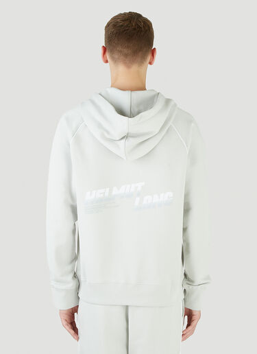 LN-CC® - Helmut Lang: Hooded Sweatshirt - Grey Helmut Lang Hooded Sweatshirt Grey hlm0145002