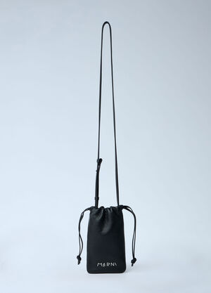 Marni Crossbody Cityscape iPhone Pouch Black mni0161015