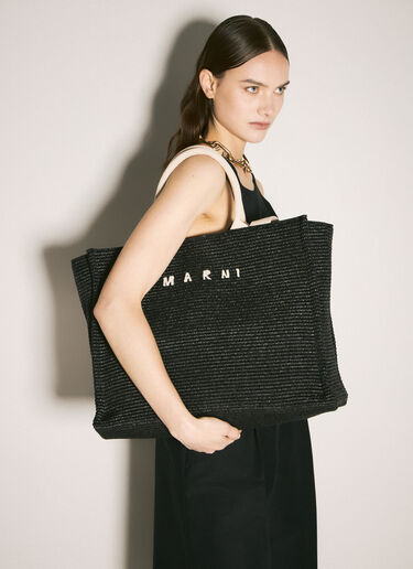 LN-CC® - Marni: Large Tote Bag - Black Marni Large Tote Bag Black mni0259027