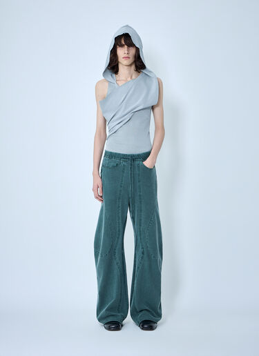 LN-CC® - LUEDER: Engineered Jogger Pants - Green LUEDER Engineered Jogger Pants Green ldr0364004