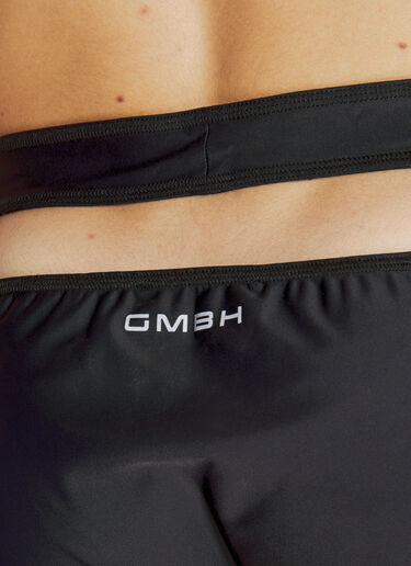 LN-CC® - GmbH: Crossover Speedo Swimsuit - Black GmbH Crossover Speedo Swimsuit Black gmb0156011