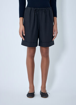 LN-CC® - The Row: Emiliano Shorts - Black The Row Emiliano Shorts Black row0264065