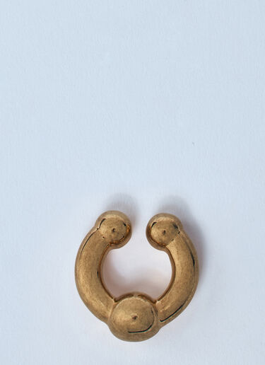 LN-CC® - Jean Paul Gaultier: Piercing Earcuff - Gold Jean Paul Gaultier Piercing Earcuff Gold jpg0159010