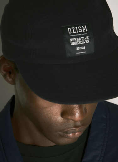 LN-CC® - UNDERCOVER x Nonnative: Logo Patch Baseball Cap - Black UNDERCOVER x Nonnative Logo Patch Baseball Cap Black unn0155006