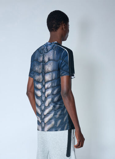 LN-CC® - Nike by Yaku: Re-Create Reptile T-Shirt - Blue Nike by Yaku Re-Create Reptile T-Shirt Blue nik0165017