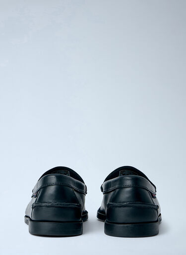 Sebago Dolphin Waxed Loafers Black seb0164002