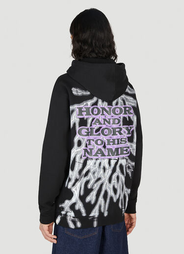 LN-CC® - Saintwoods: Lightning Hooded Sweatshirt - Black Saintwoods Lightning Hooded Sweatshirt Black swo0151012