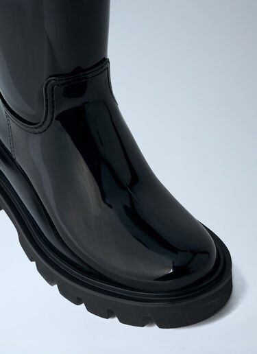 Moncler Kickstream Rain Boots Black mon0263051
