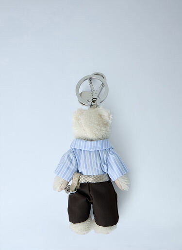 Prada Teddy Bear Keyring White pra0164045