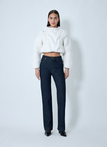 LN-CC® - Khaite: Ninel Sweater - White Khaite Ninel Sweater White kha0262005