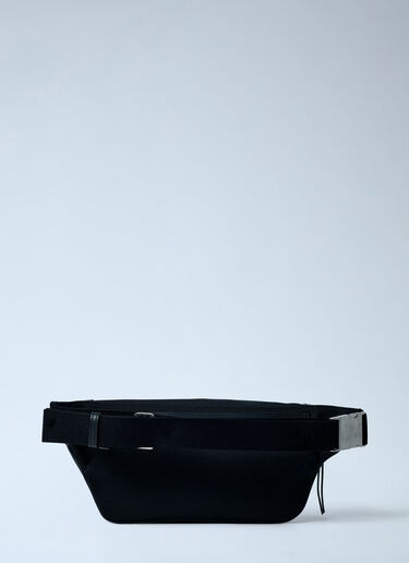LN-CC® - Saint Laurent: Cassandre Canvas Belt Bag - Black Saint Laurent Cassandre Canvas Belt Bag Black sla0162045