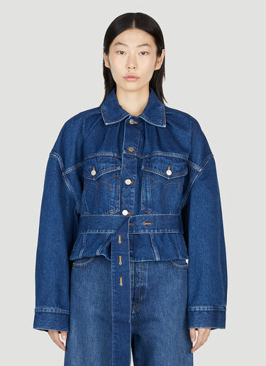 LN-CC® - Meryll Rogge: Denim Jacket - Blue Meryll Rogge Denim Jacket Blue mrl0252001