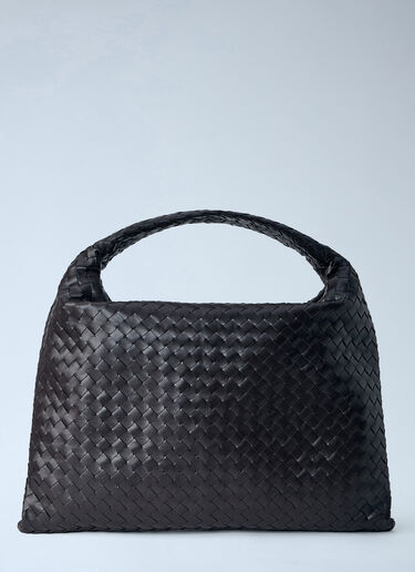 LN-CC® - Bottega Veneta: Large Hop Shoulder Bag - Brown Bottega Veneta Large Hop Shoulder Bag Brown bov0254046