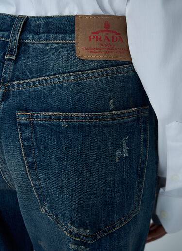 Prada Five-Pocket Jeans Denim pra0262127