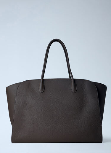 LN-CC® - The Row: Marlo 17 Handbag - Brown The Row Marlo 17 Handbag Brown row0262046
