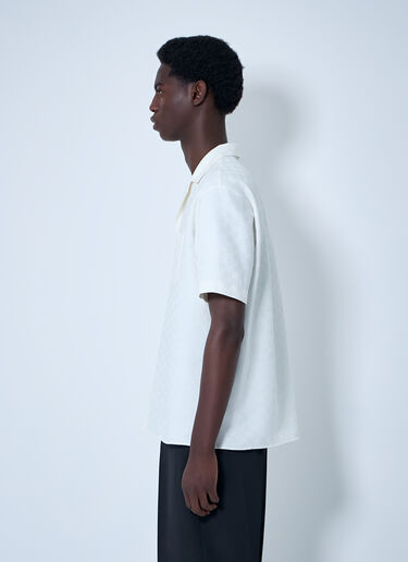 Gucci Linen-Blend Shirt White guc0159049