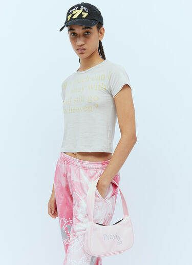 LN-CC® - Praying: Victim Shoulder Bag - Pink Praying Victim Shoulder Bag Pink pry0354023