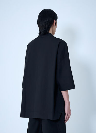 LN-CC® - Rick Owens DRKSHDW: Magnum Tommy Shirt - Black Rick Owens DRKSHDW Magnum Tommy Shirt Black drk0164019