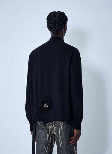 LN-CC® - Rick Owens DRKSHDW: Headon Sweatshirt - Black Rick Owens DRKSHDW Headon Sweatshirt Black drk0162010