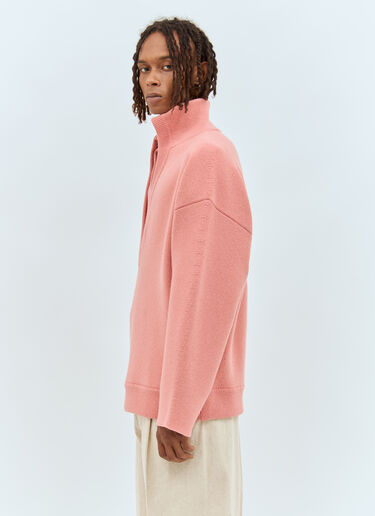 LN-CC® - Bottega Veneta: Compact Wool Sweater - Pink Bottega Veneta Compact Wool Sweater Pink bov0158004