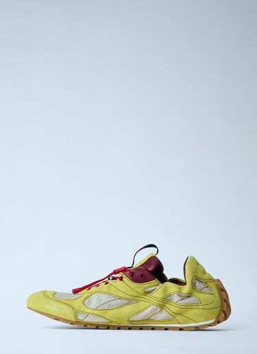 LN-CC® - Bottega Veneta: 轨道闪光运动鞋 - 黄色 Bottega Veneta 轨道闪光运动鞋 黄色 bov0263035