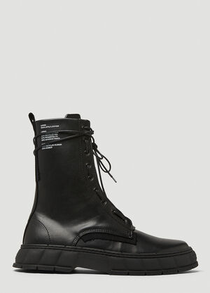 Virón 1992 Apple Leather Boots Black vir0346010