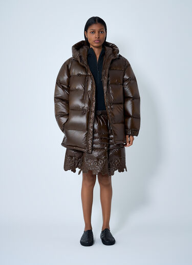LN-CC® - The North Face x Cecilie Bahnsen: Himalayan Down Jacket - Brown The North Face x Cecilie Bahnsen Himalayan Down Jacket Brown tnc0262001