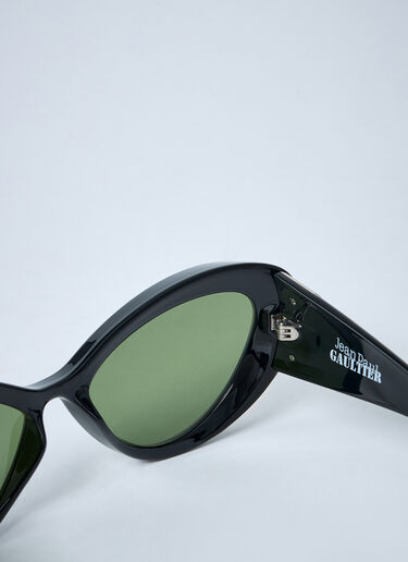 LN-CC® - Jean Paul Gaultier: Parsian Cat Sunglasses - Black Jean Paul Gaultier Parsian Cat Sunglasses Black jpg0261016