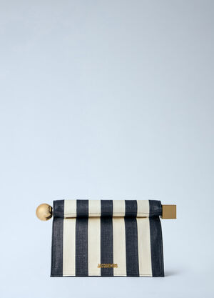 Jacquemus The Rond Carré Clutch Bag Beige jac0264057