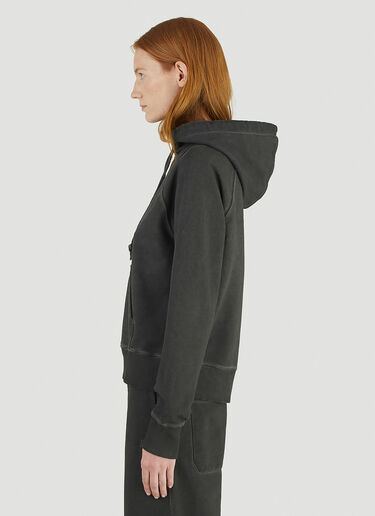 LN-CC® - Helmut Lang: Classic Hooded Sweatshirt - Grey Helmut Lang Classic Hooded Sweatshirt Grey hlm0244011