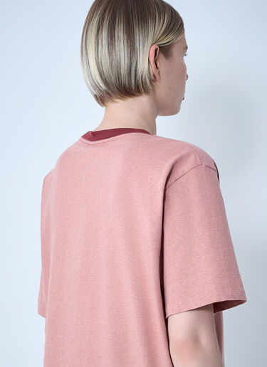 LN-CC® - Chloé: Logo Motif T-Shirt - Pink Chloé Logo Motif T-Shirt Pink chl0261005