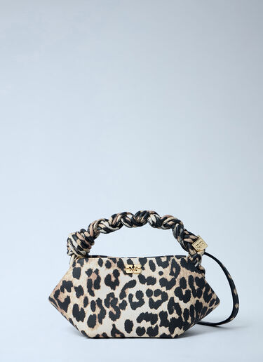 LN-CC® - GANNI: Mini Bou Handbag - Brown GANNI Mini Bou Handbag Brown gan0263052