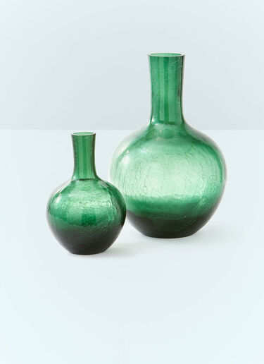 LN-CC® - POLSPOTTEN: Small Ball Body Vase - Dark Green POLSPOTTEN Small Ball Body Vase Dark Green wps0691476