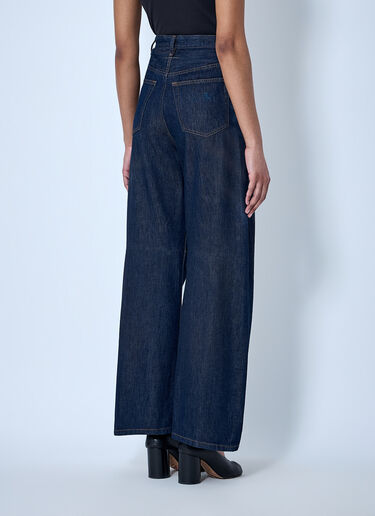 MM6 Maison Margiela 宽腿牛仔裤 蓝色 mmm0264055