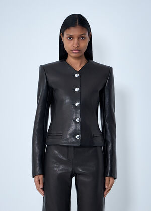 LN-CC® - Khaite: Nara Jacket - Black Khaite Nara Jacket Black kha0263006