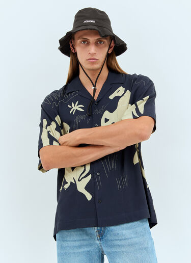 LN-CC® - Jacquemus: Le Bob Artichaut Hat - Black Jacquemus Le Bob Artichaut Hat Black jac0351004