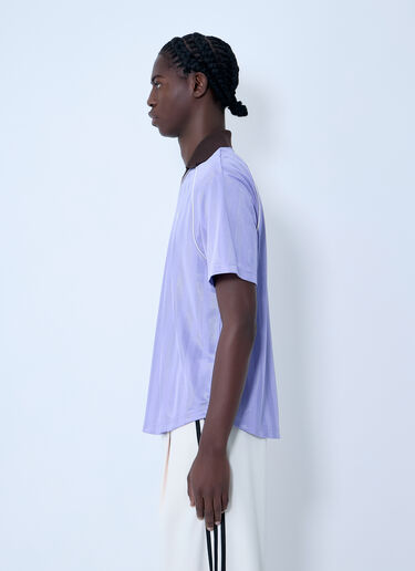 adidas by Wales Bonner 标志图案Polo衫 紫色 awb0163008