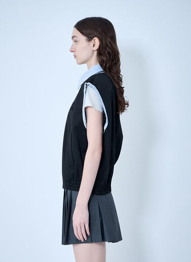 Miu Miu Chino Vest Black miu0264004