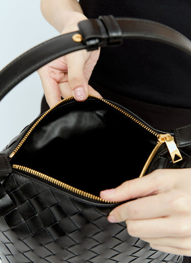 Bottega Veneta Wallace Shoulder Bag Black bov0256005