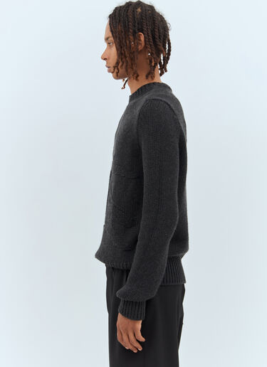 LN-CC® - Burberry: Cashmere Sweater - Black Burberry Cashmere Sweater Black bur0157015