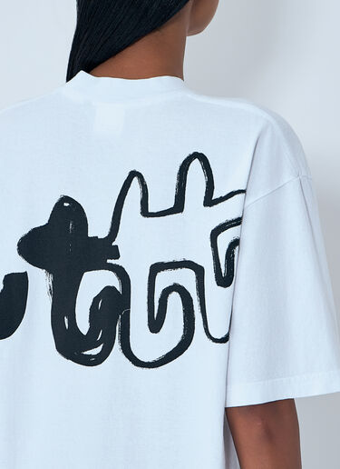 LN-CC® - b.Eautiful x LTTT: Puffy Fish T-Shirt - White b.Eautiful x LTTT Puffy Fish T-Shirt White bea0363002