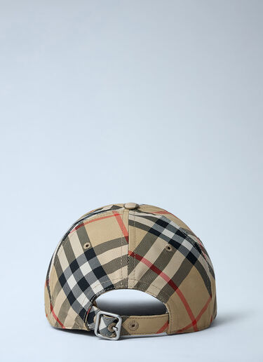 LN-CC® - Burberry: Logo Motif Baseball Cap - Beige Burberry Logo Motif Baseball Cap Beige bur0161016