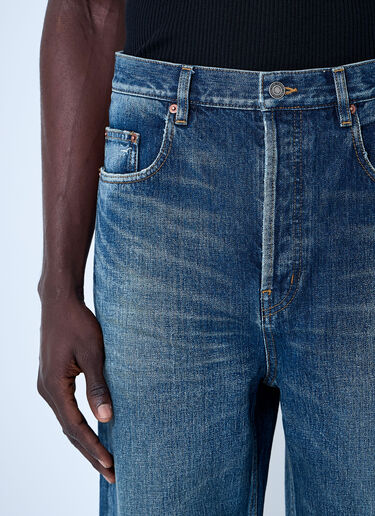 Saint Laurent Five-Pocket Jeans Blue sla0160005