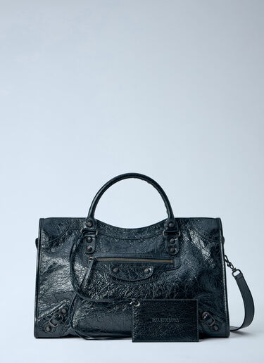 LN-CC® - Balenciaga: Le City Medium Handbag - Black Balenciaga Le City Medium Handbag Black bal0264036